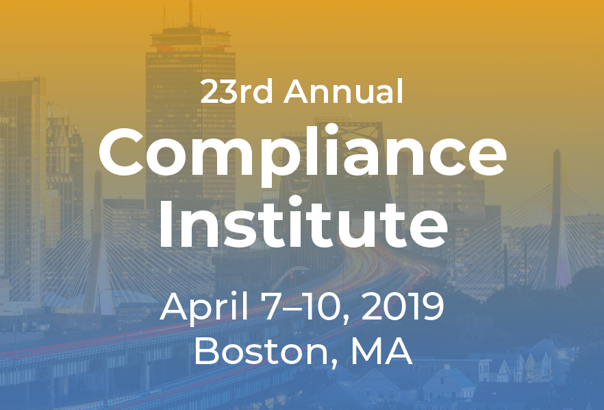 2019 Compliance Institute (CI)